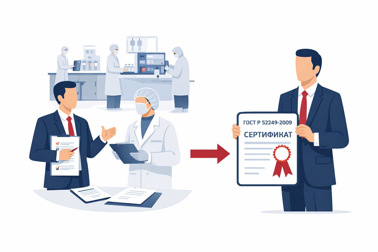 Процедура сертификации ГОСТ Р 52249-2009 в Севастополе